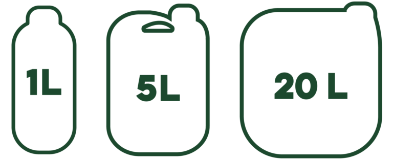 1L, 5L y 20L