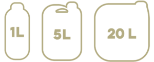 1L, 5L y 20L